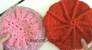 Tejer Gorro Boina con gancho